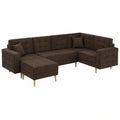canape-d-angle-convertible-en-velours-5-places-meridienne-gauche-marron-fonce-ysejg13268yv